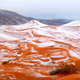 Illustration for article titled Photos of Freak Snowfall in the Sahara Look Unrealem/em